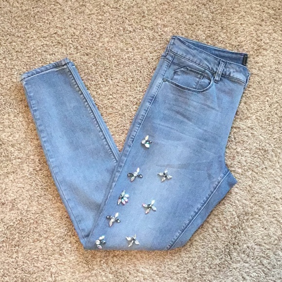 G by Guilana Embellished Jeans - Picture 1 of 3